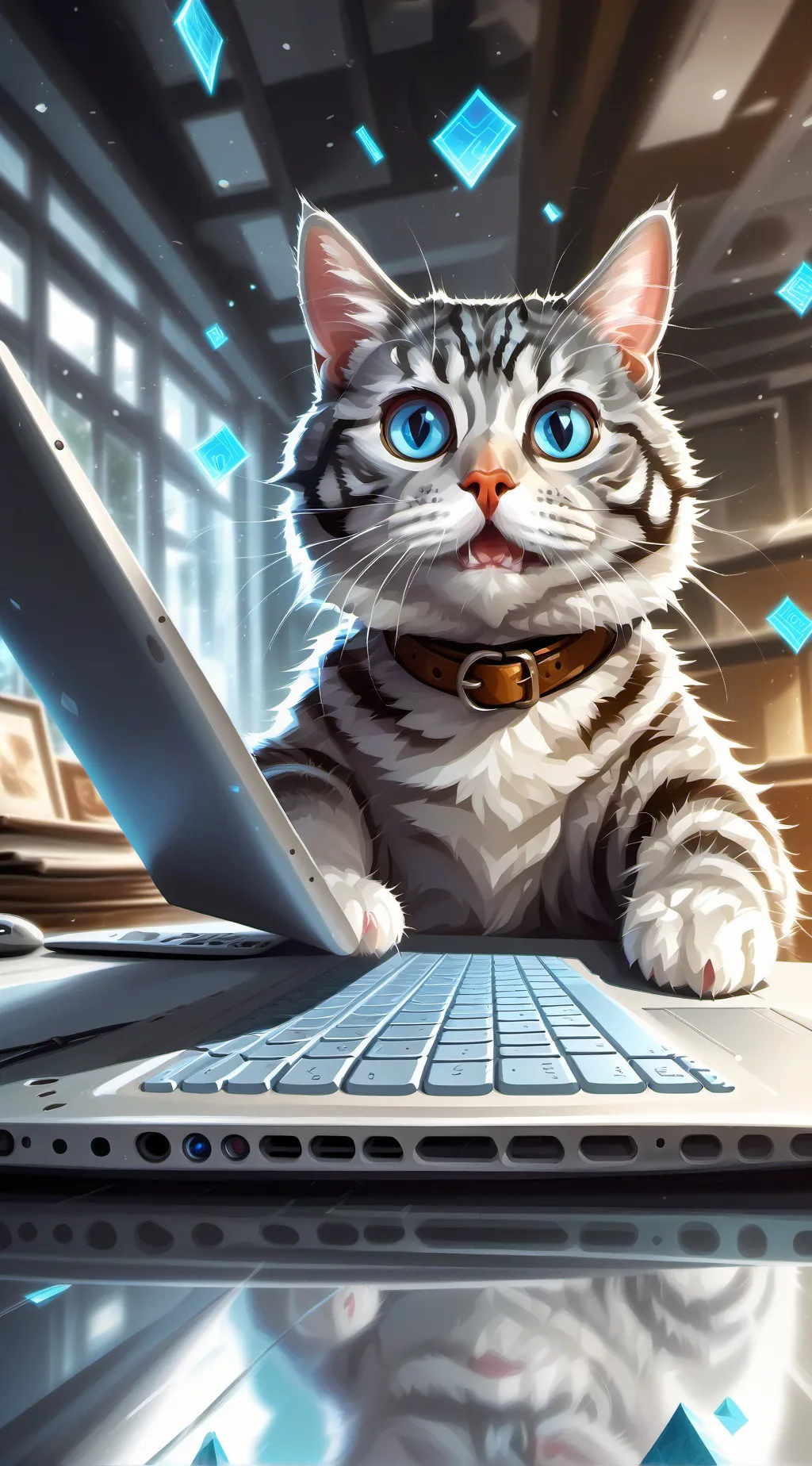 ai character: Miko background