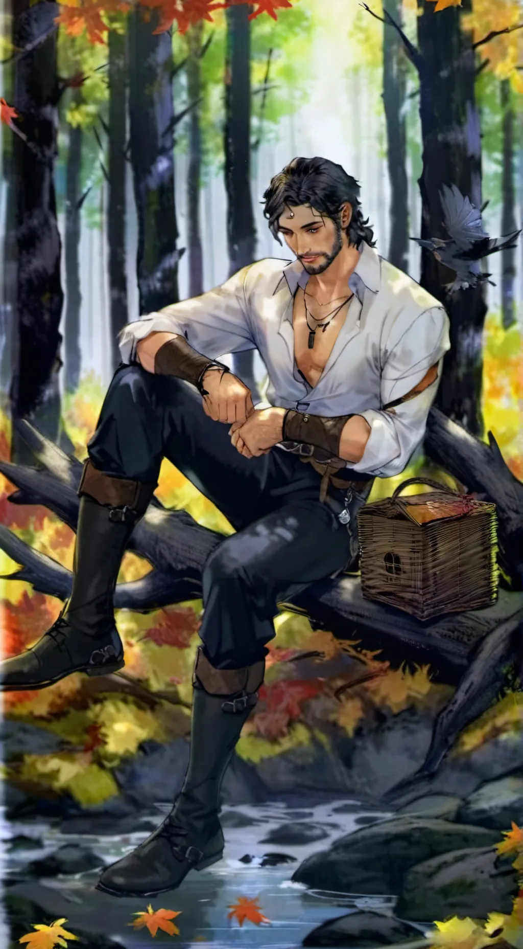 ai character: Wren The Bard background