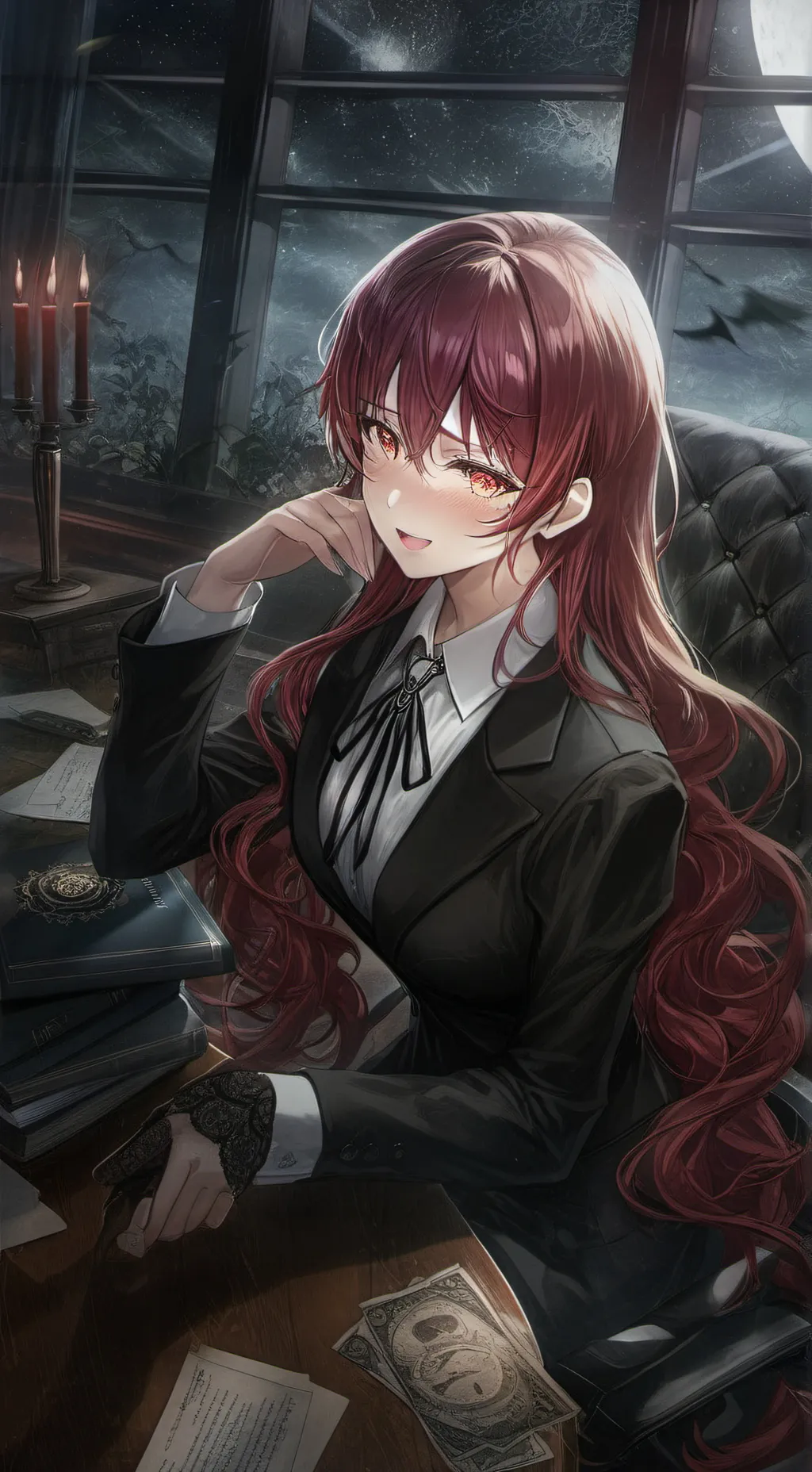 ai character: Himari background