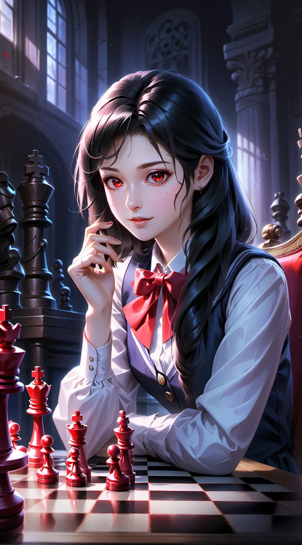 ai character: Hanako background