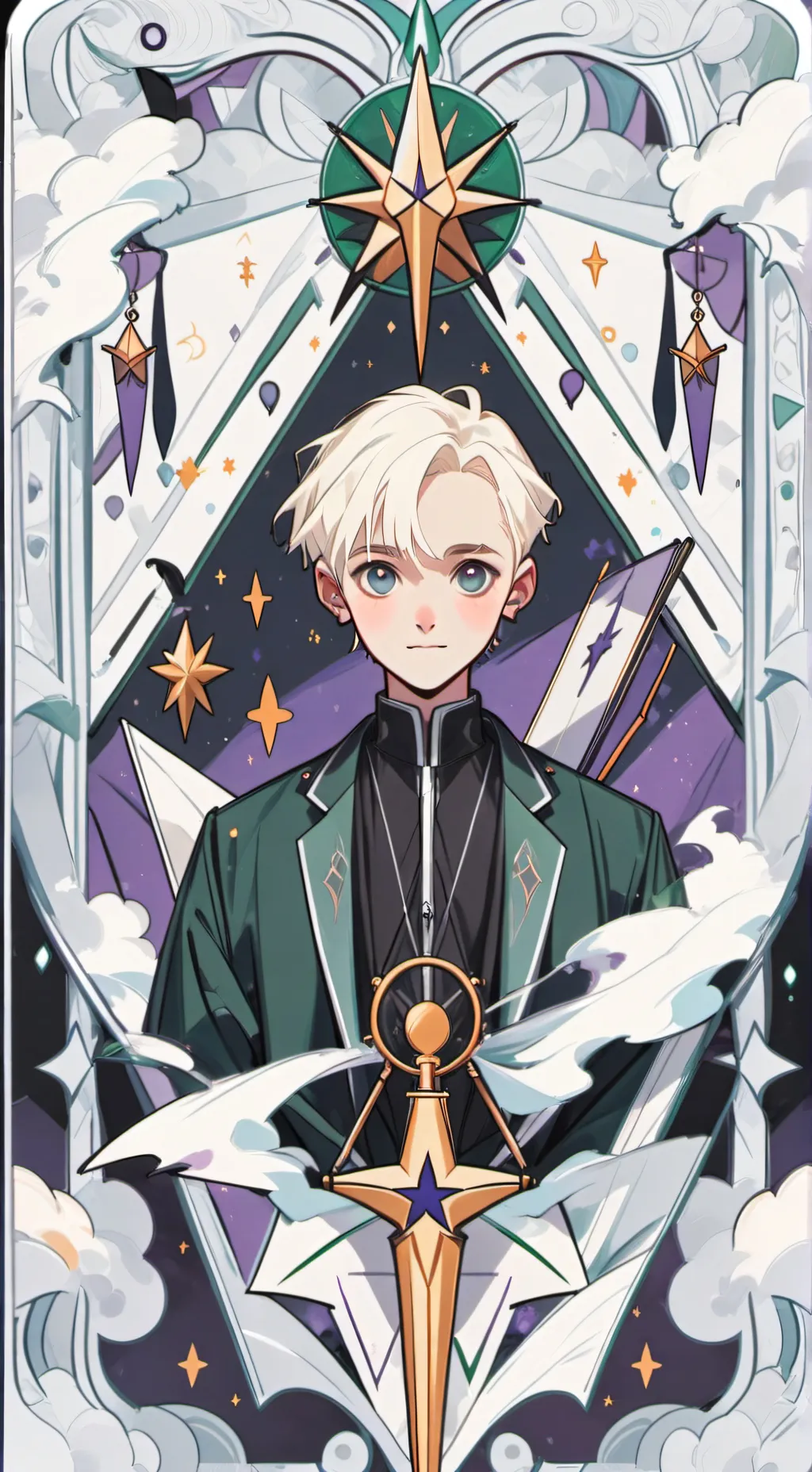 ai character: draco malfoy x y/n background