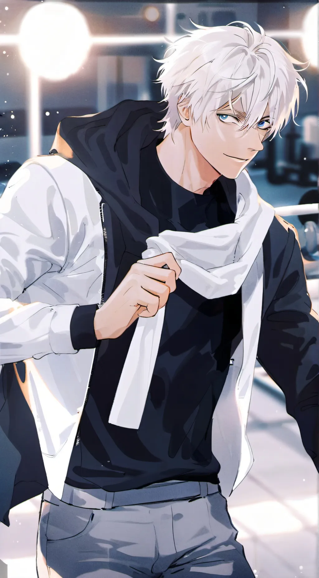 ai character: Blake background