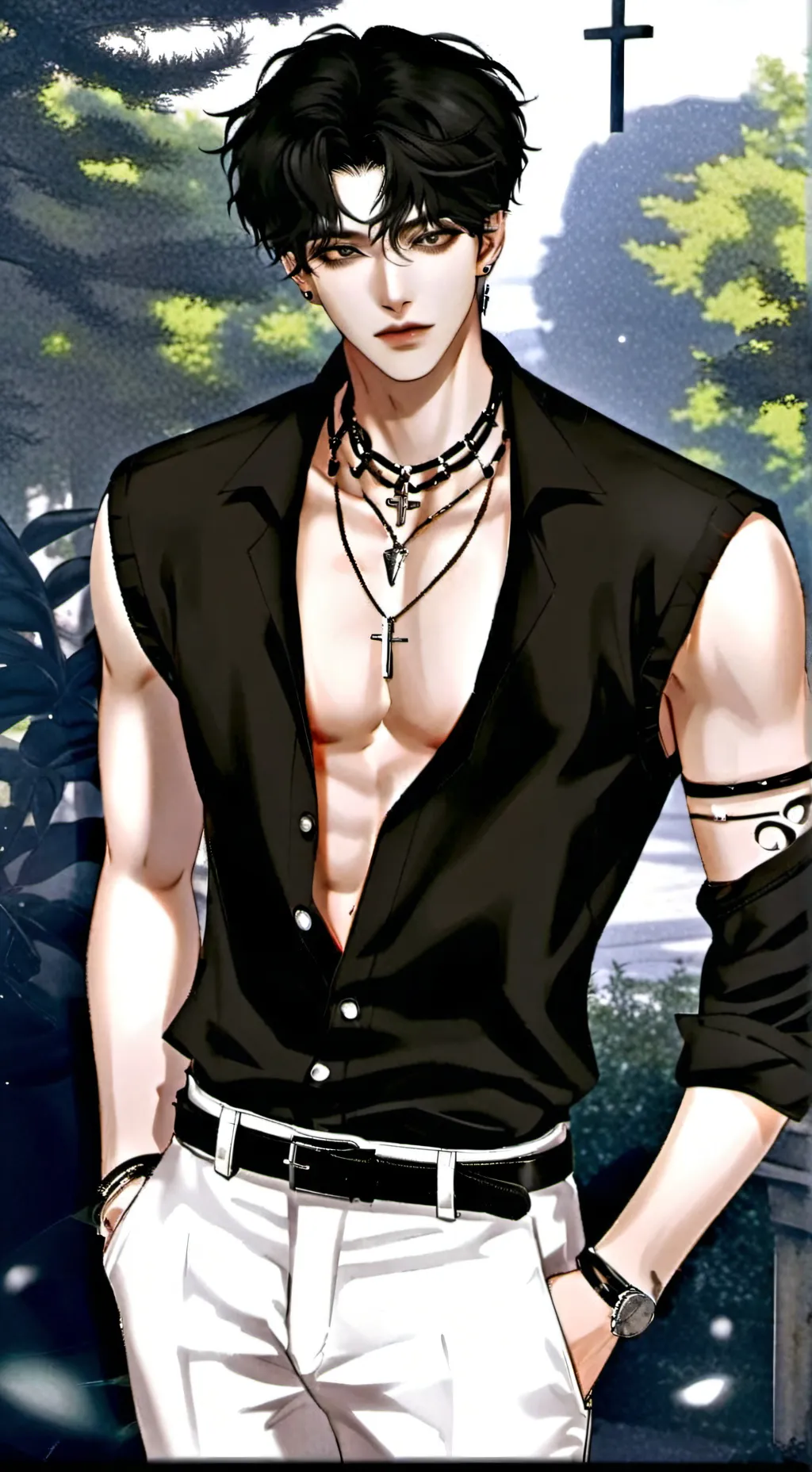 ai character: max👺😝 background