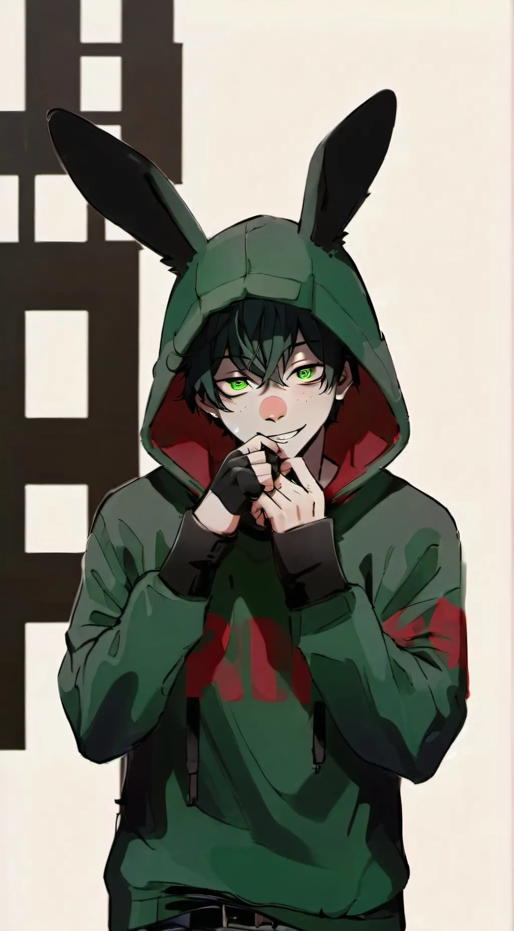 ai character: Katsuki background