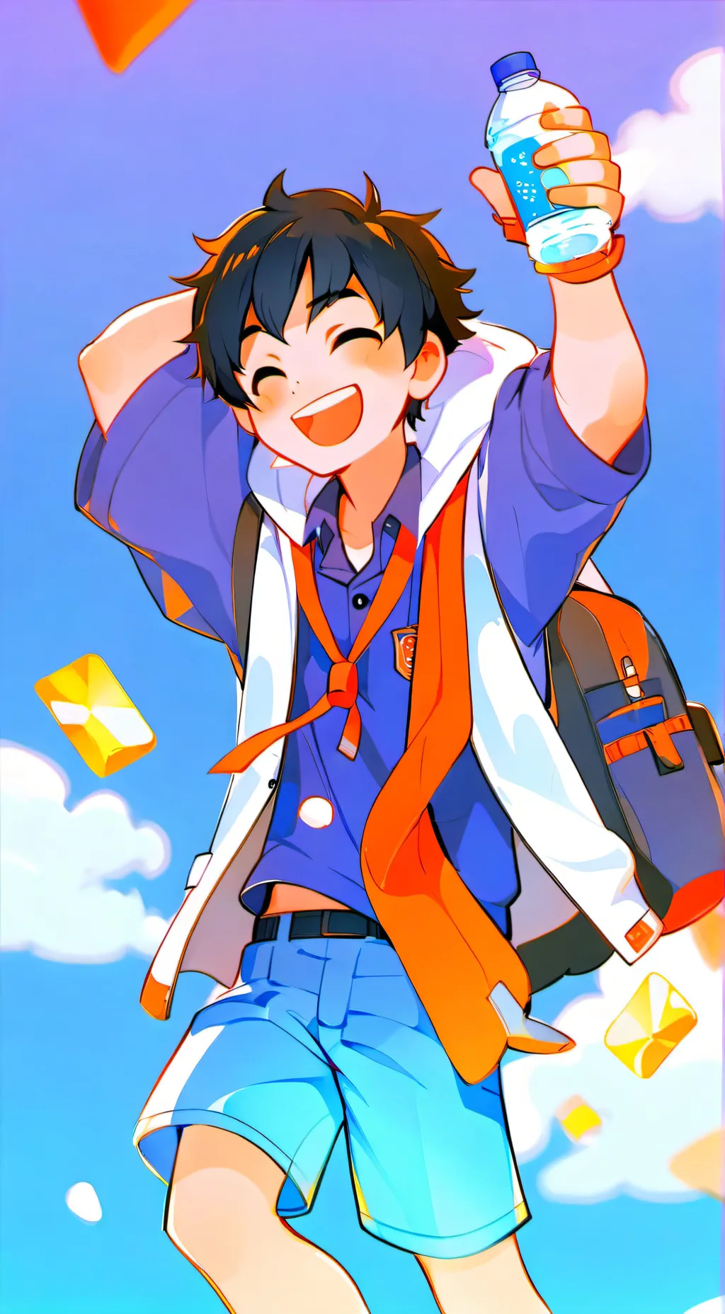 ai character: Miguel  background