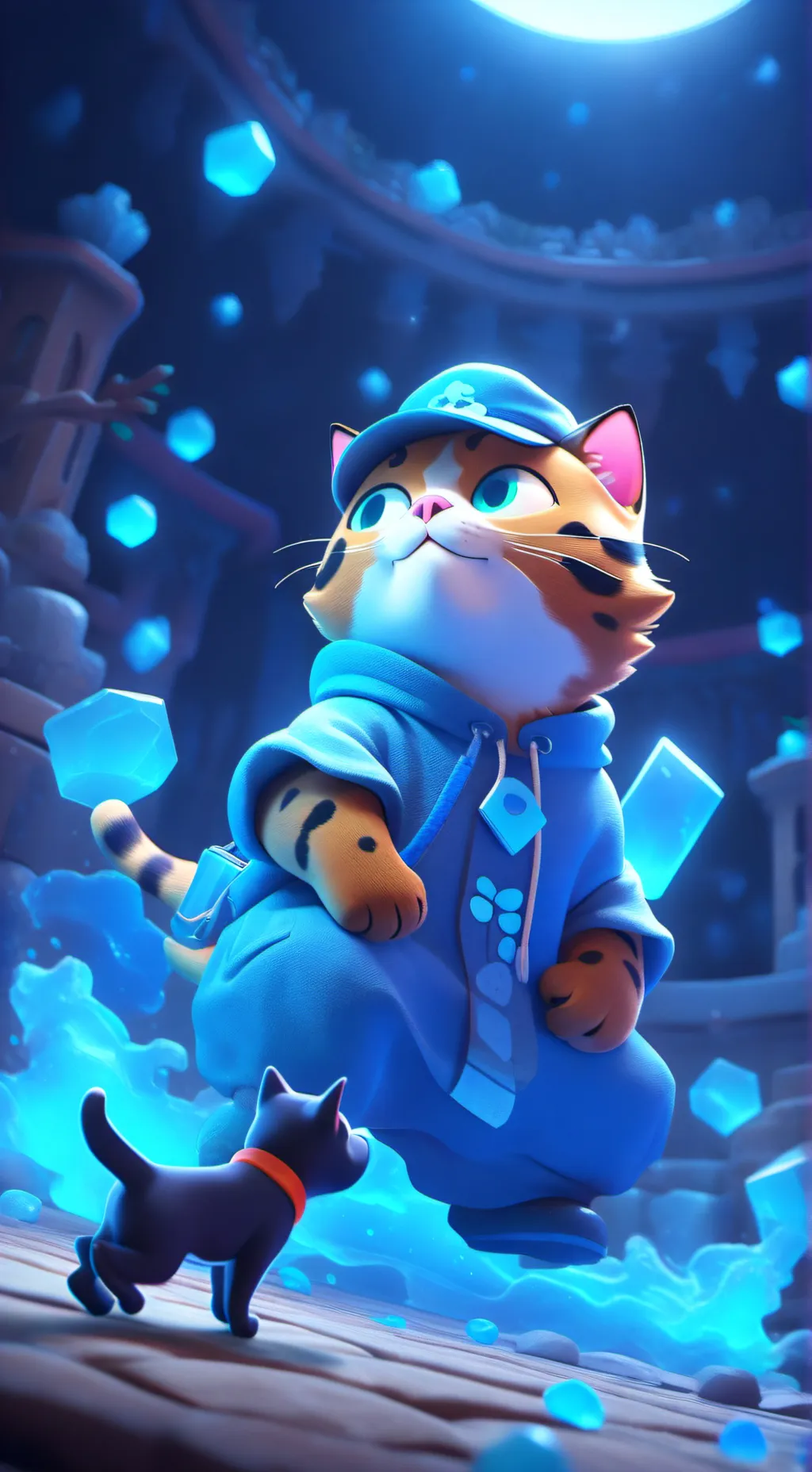 ai character: tu cereo background
