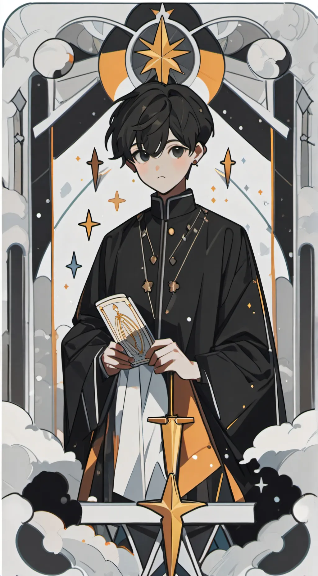 ai character: leo background