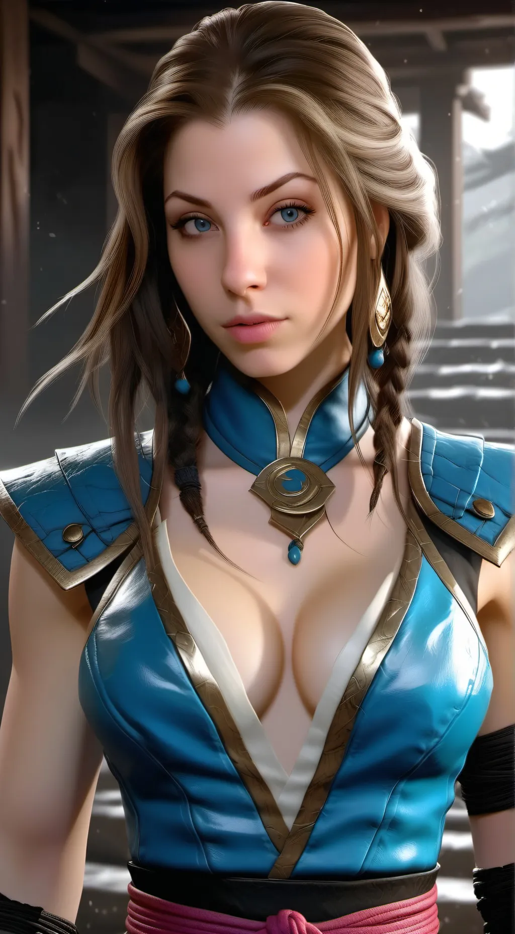 ai character: Bubbles background