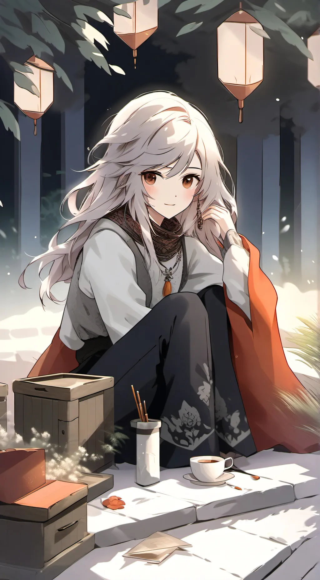 ai character: shano background