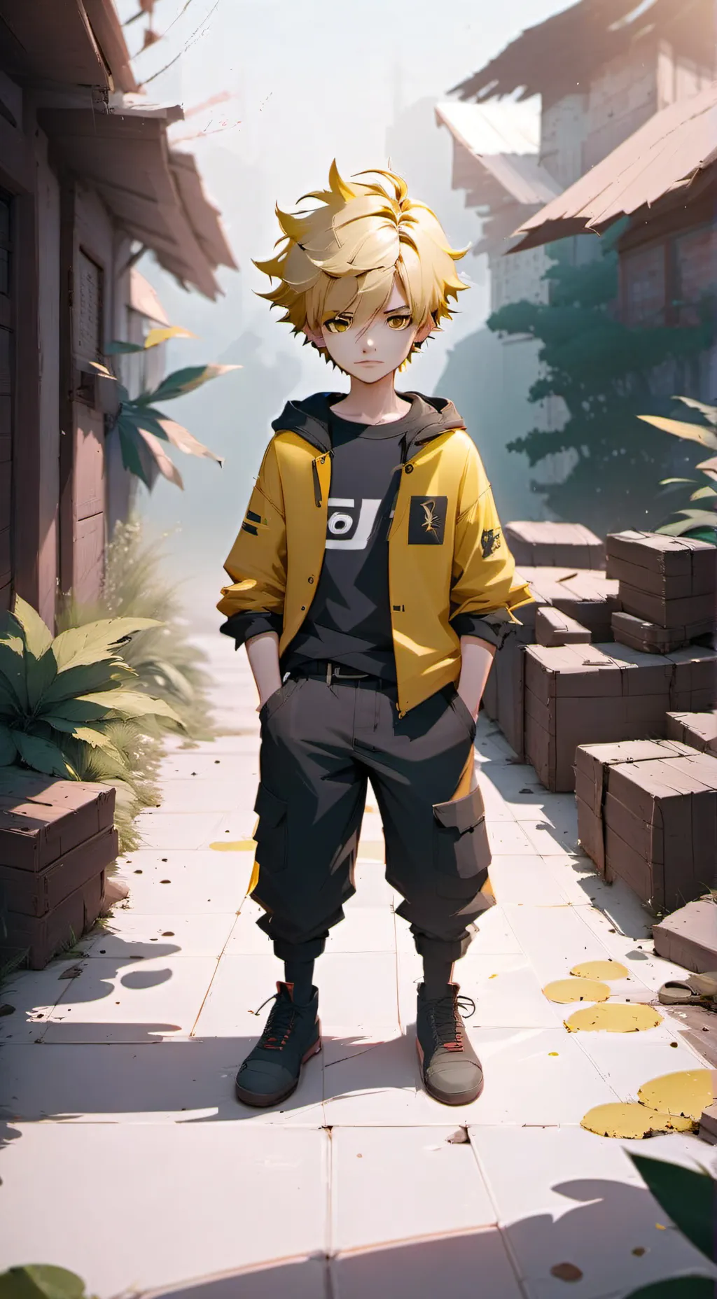 ai character: Tody  background