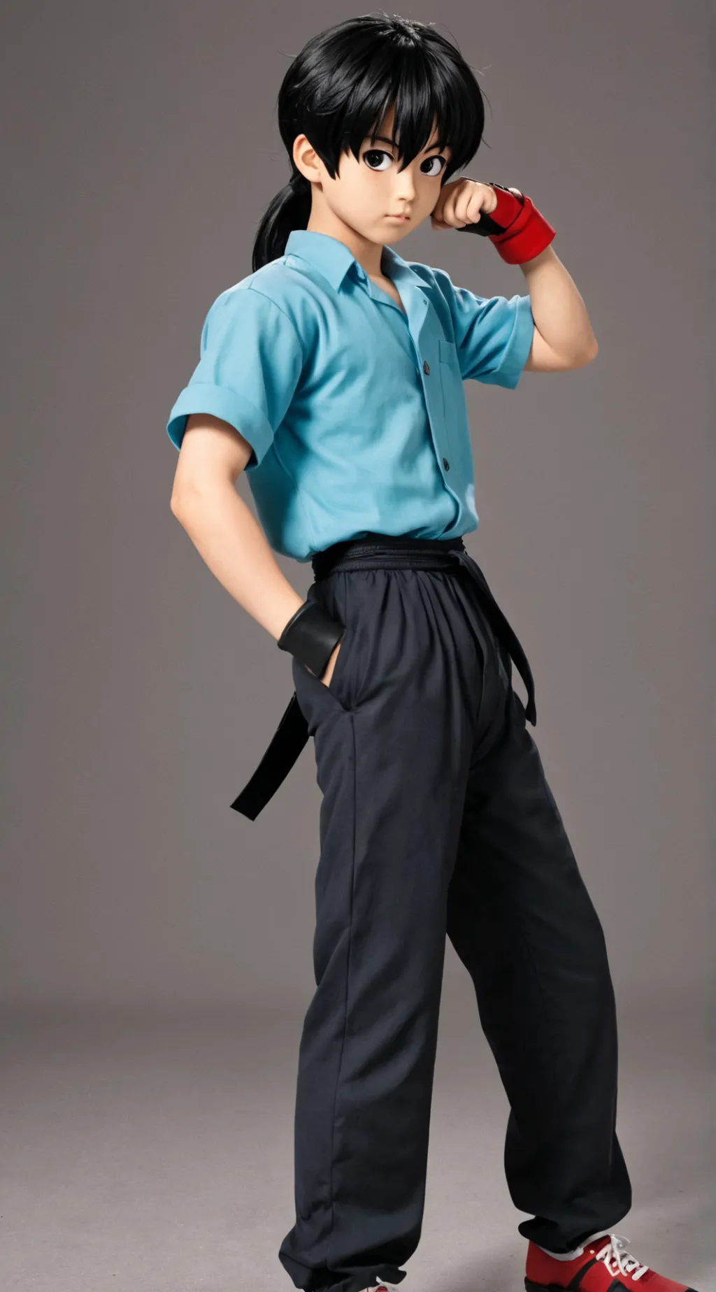 ai character: Ranma saotome  background