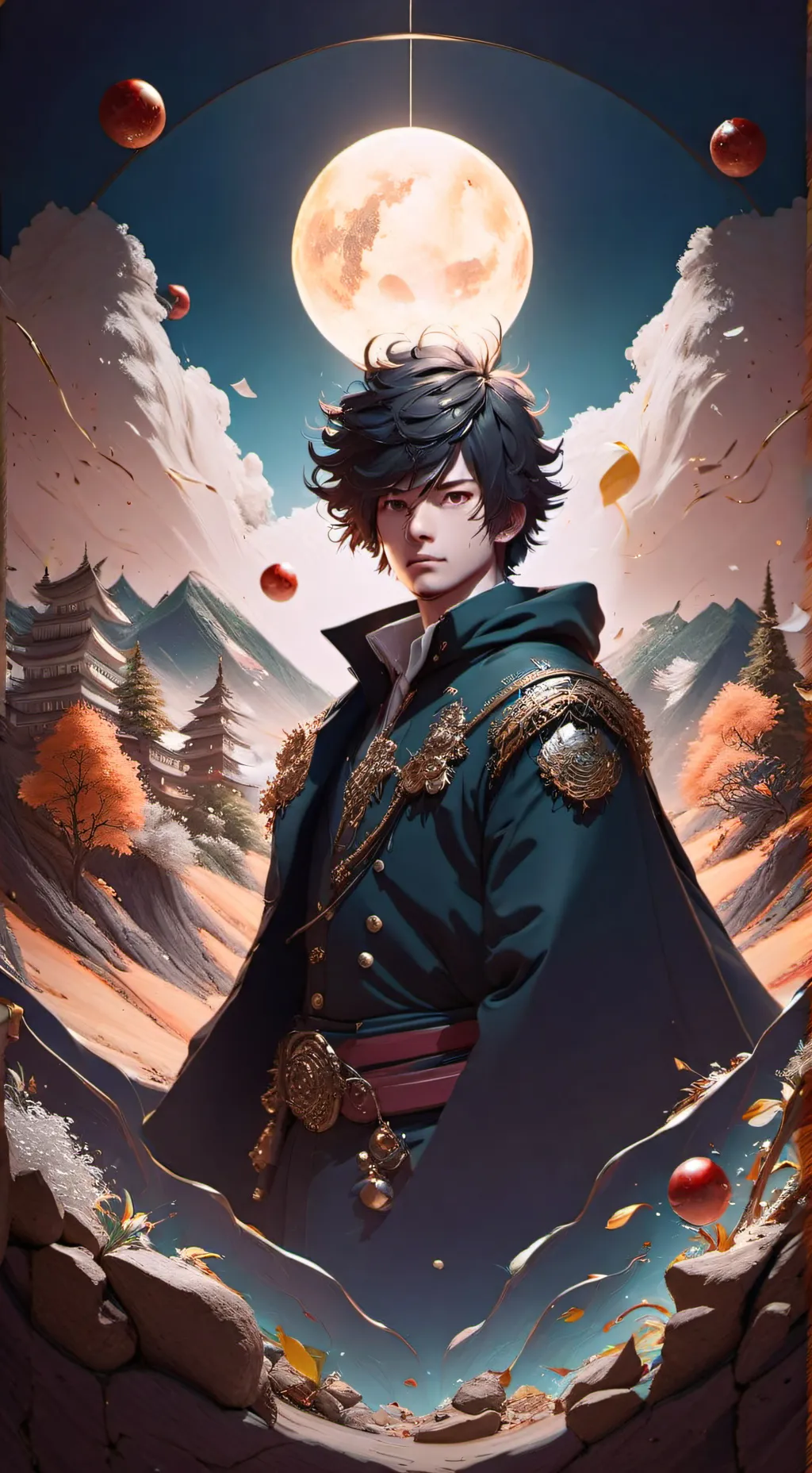 ai character: mha and countrybal background