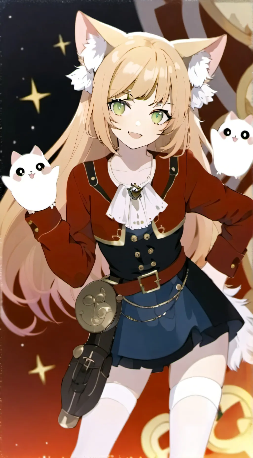 ai character: Pirate Bakugo background