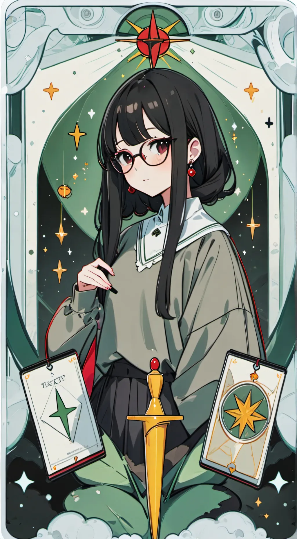 ai character: Yuki (my FPE oc)  background