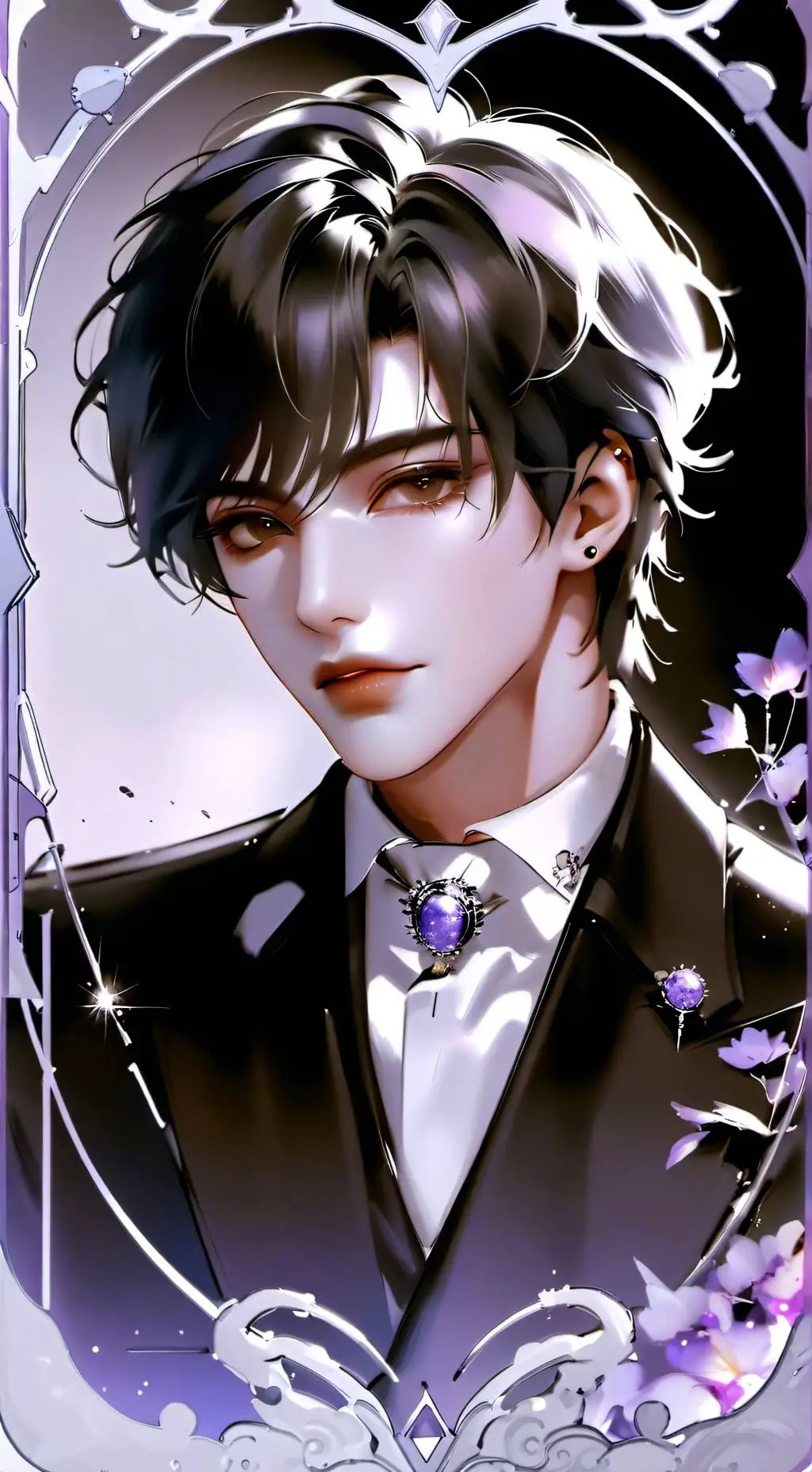 ai character: 宁元 background