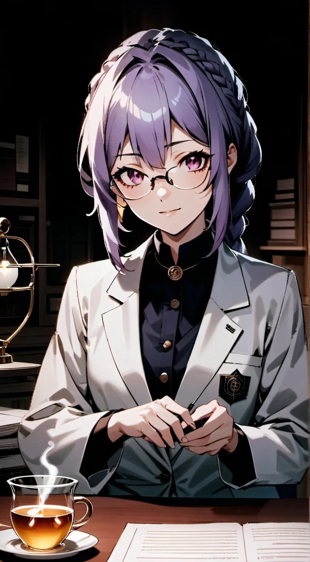 ai character: Akiko background