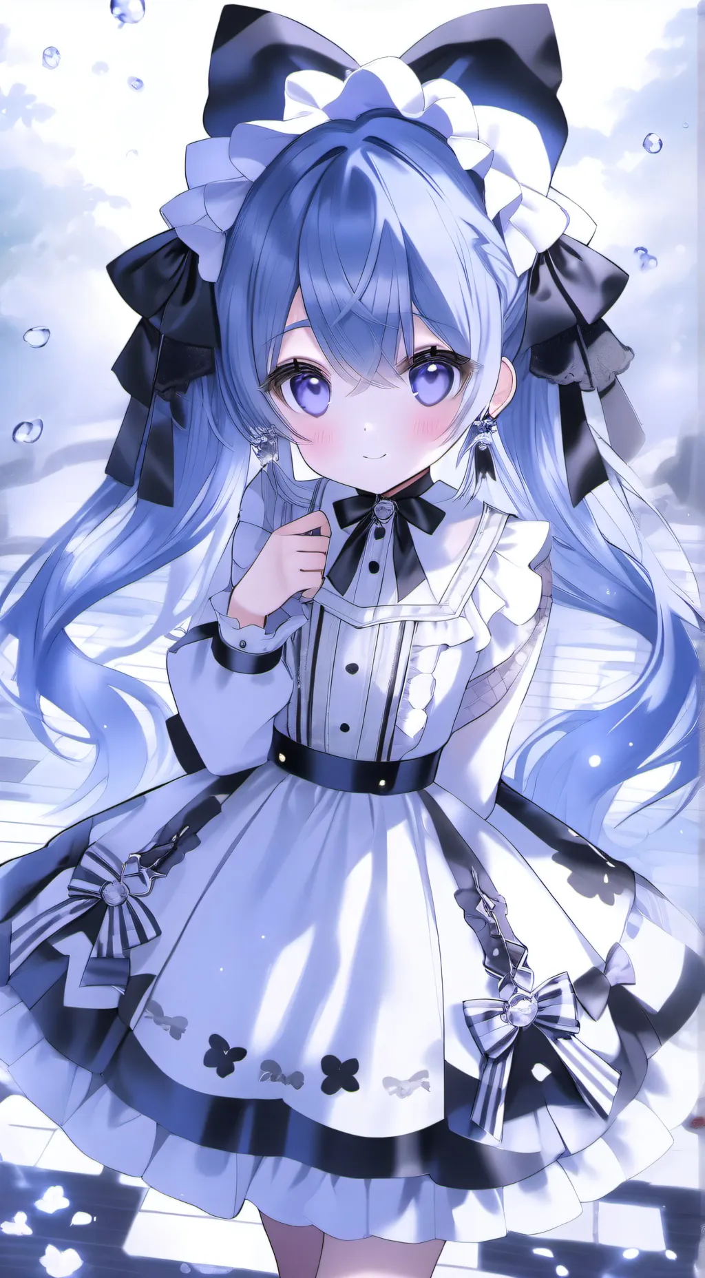ai character: Helene  background