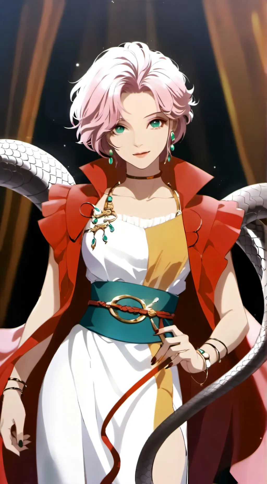 ai character: miha background