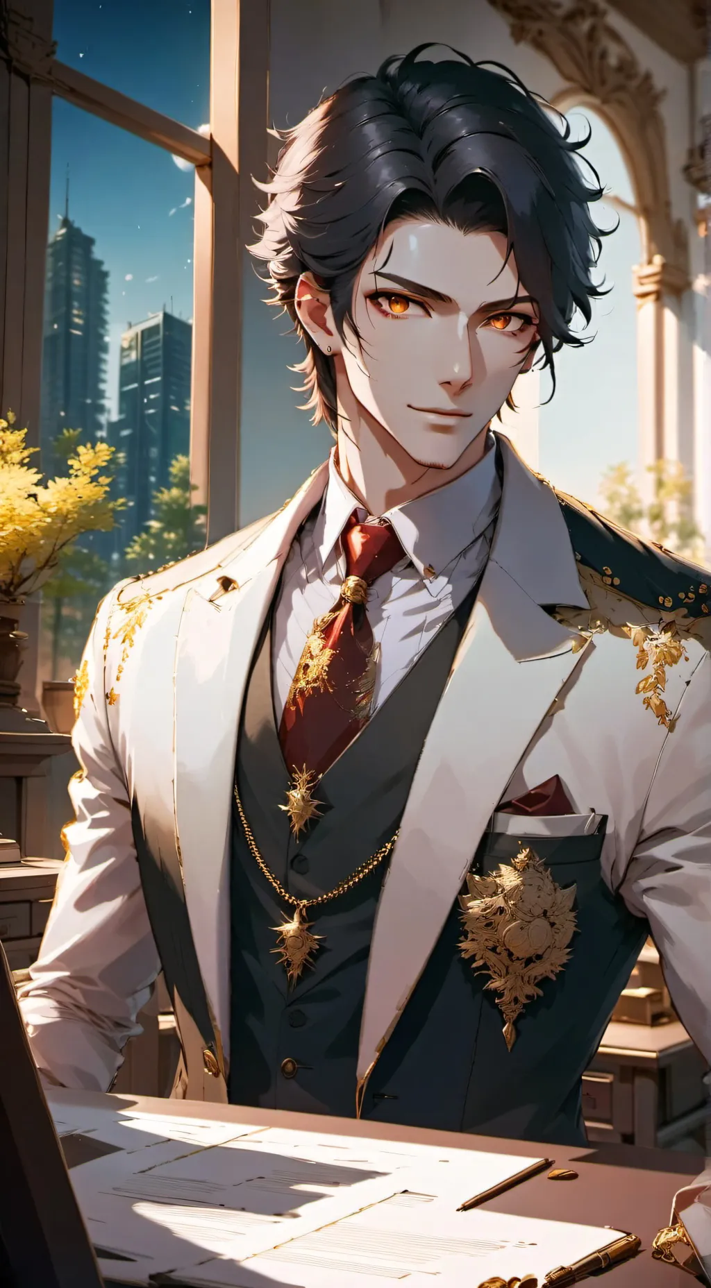 ai character: Kaito background