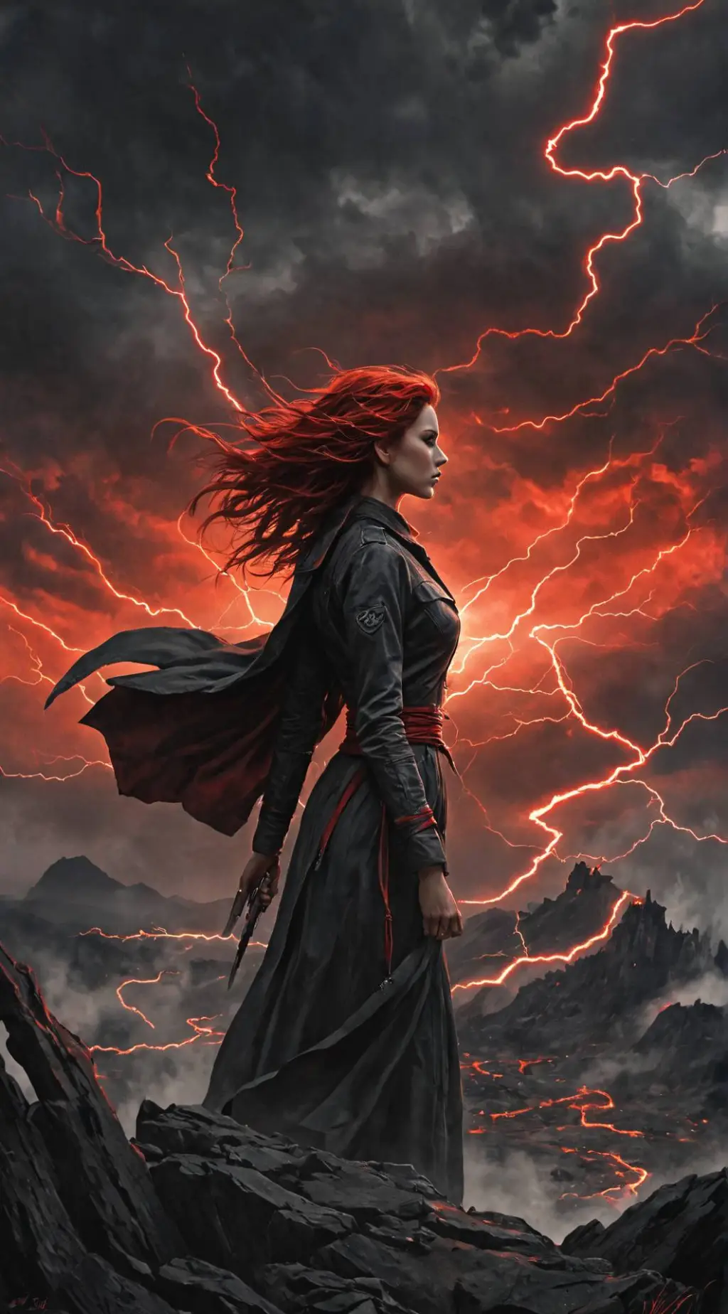 ai character: Aurora background