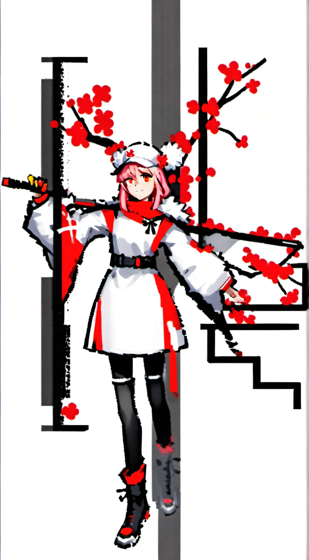 ai character: dandadan background