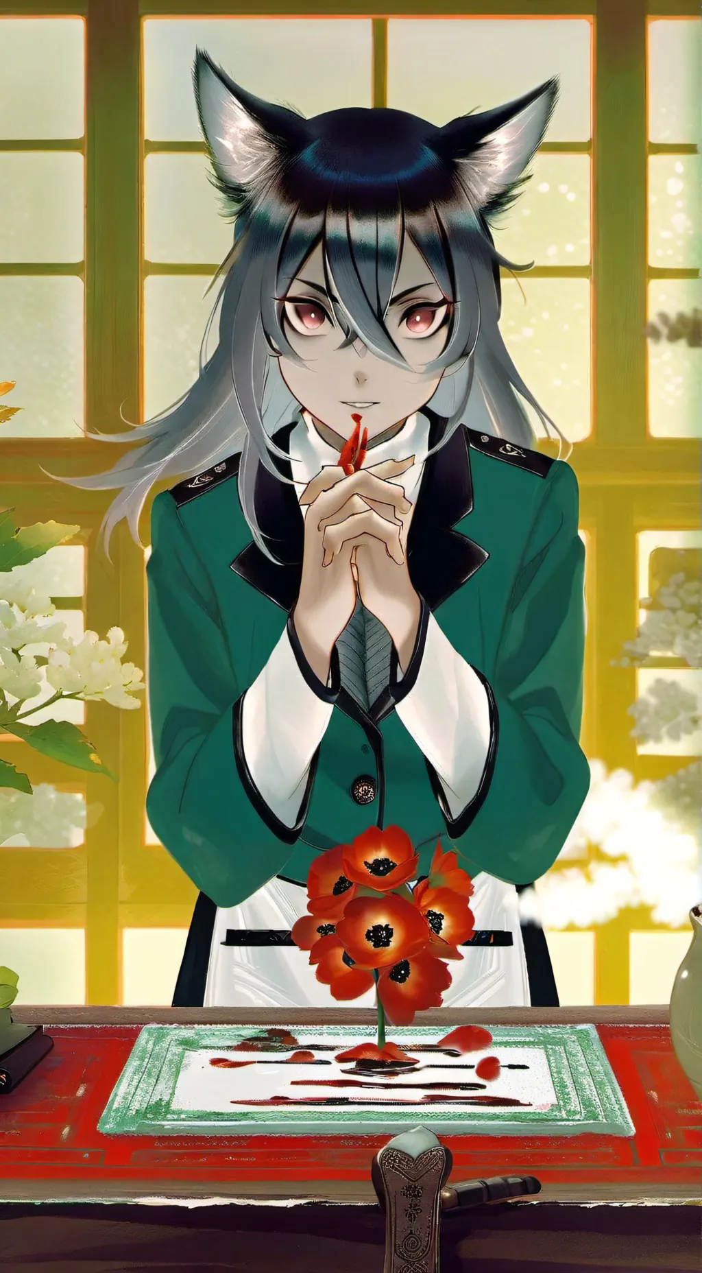 ai character: tu gata background