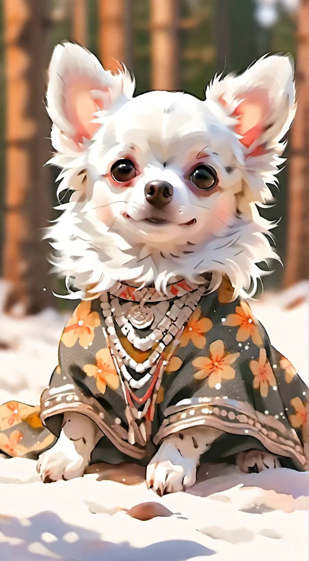 ai character: Эльза background