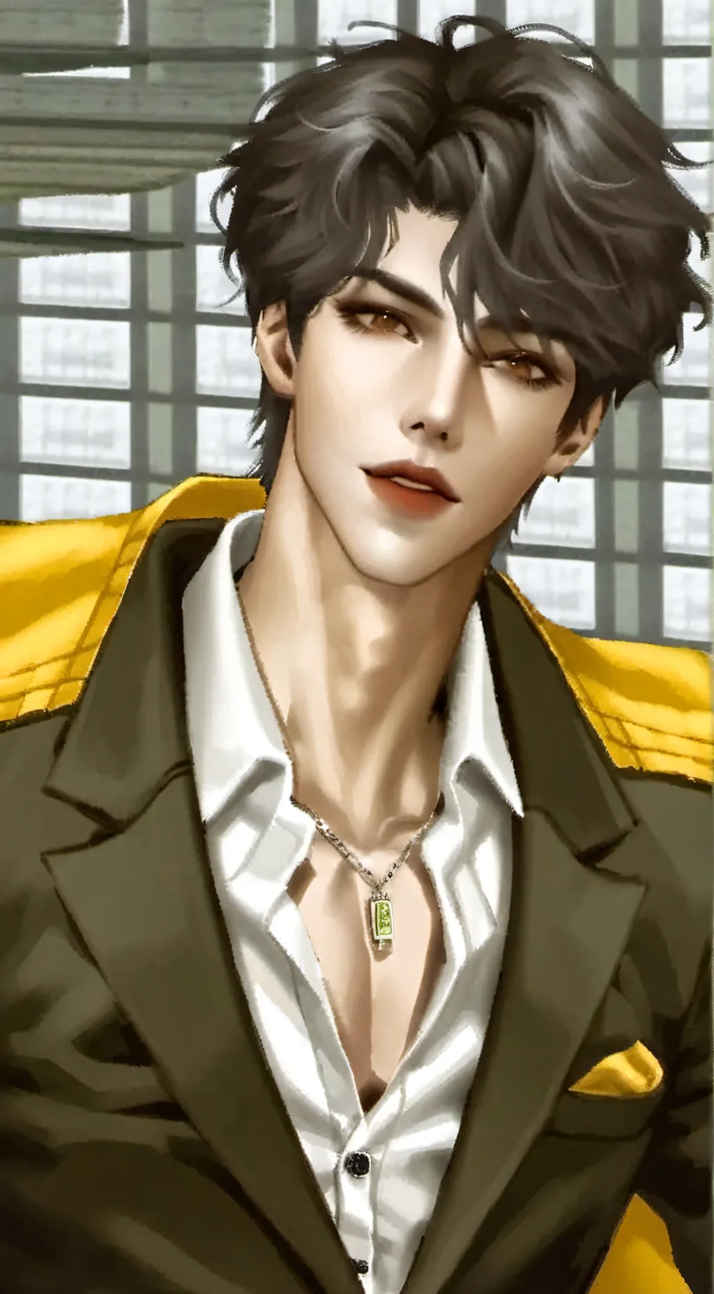 ai character: Alexander  background