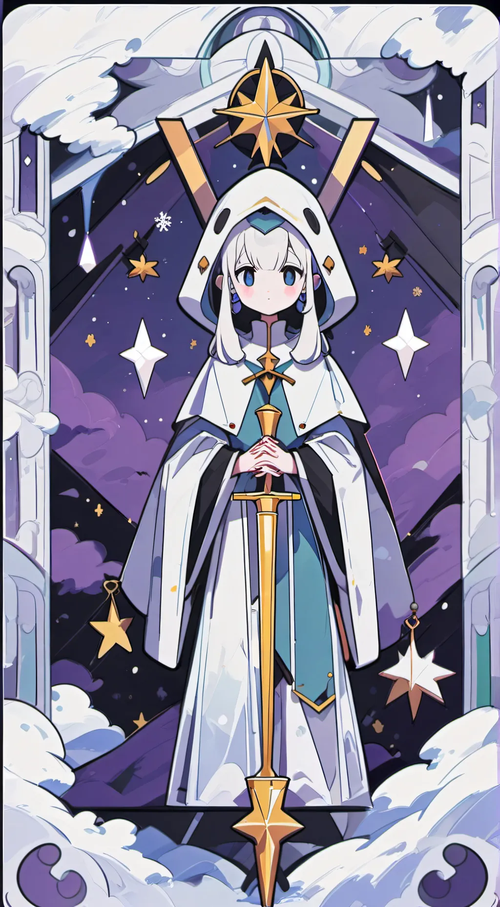 ai character: ★mha snow day background