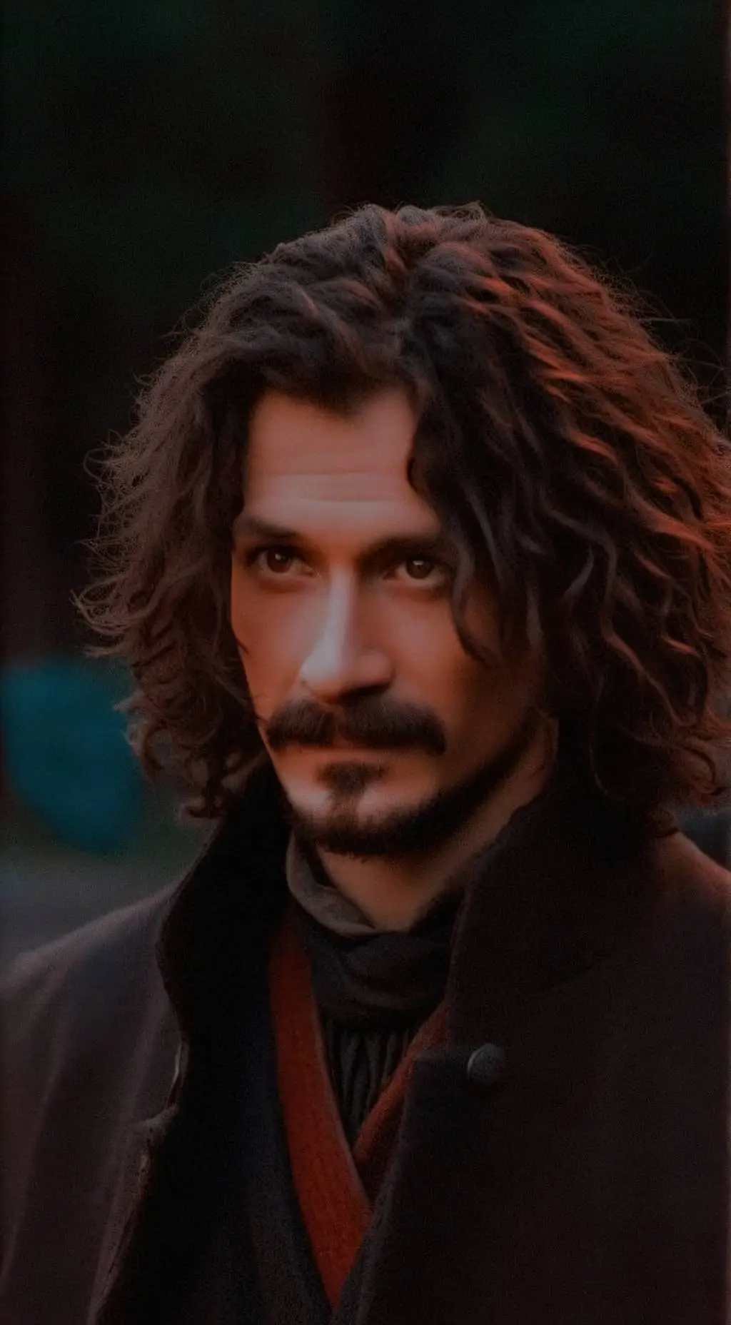 ai character: Sirius Black  background