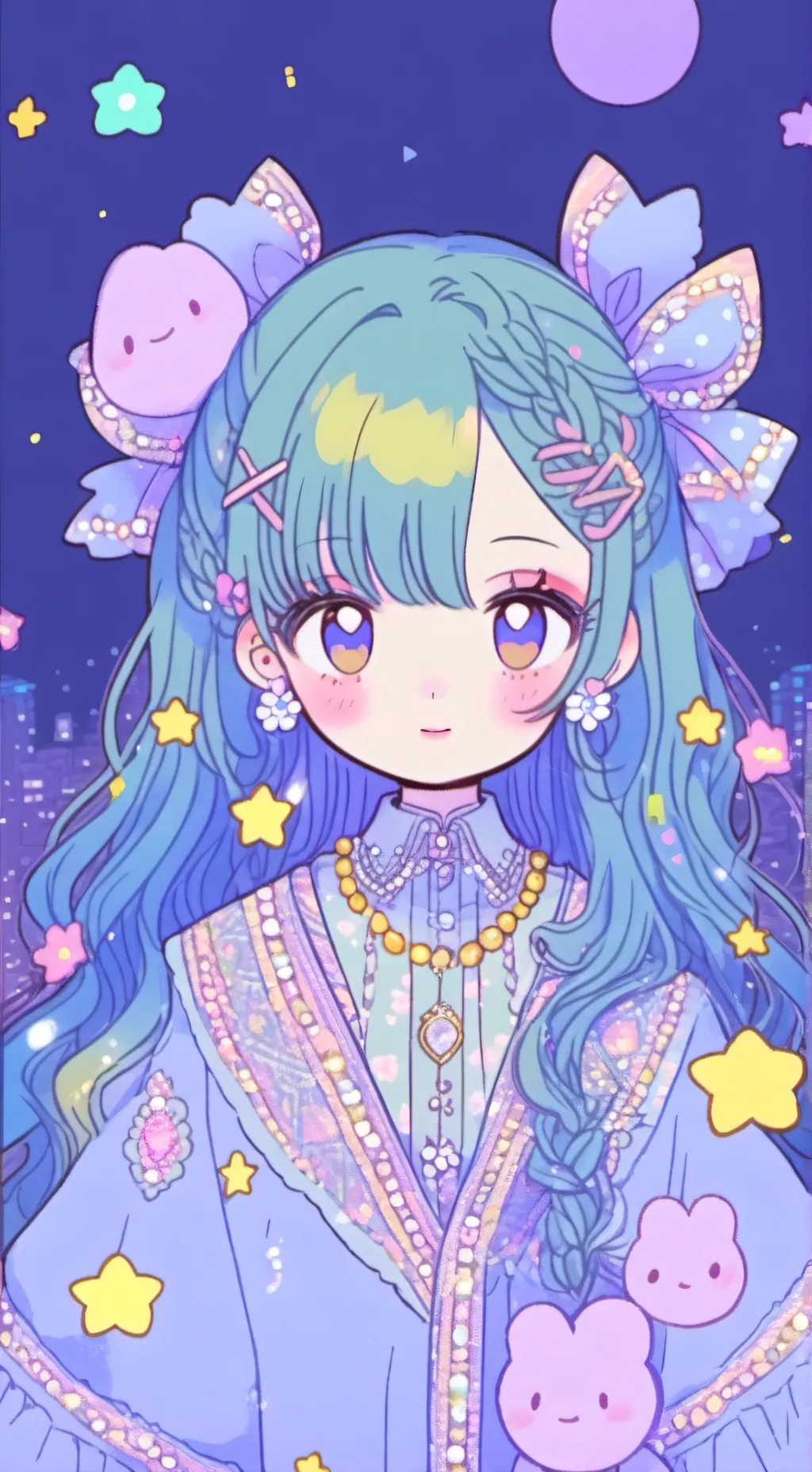 ai character: Brooke Monk  background