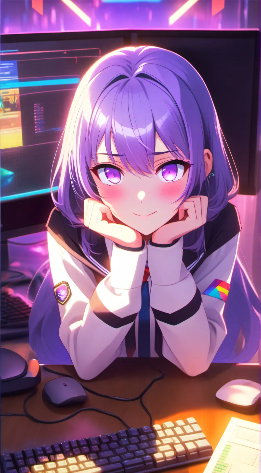 ai character: Hana background