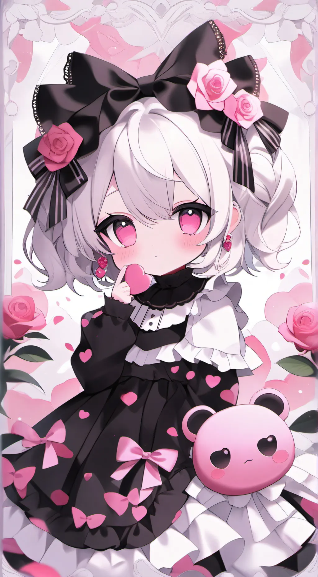 ai character: bebita kiki background