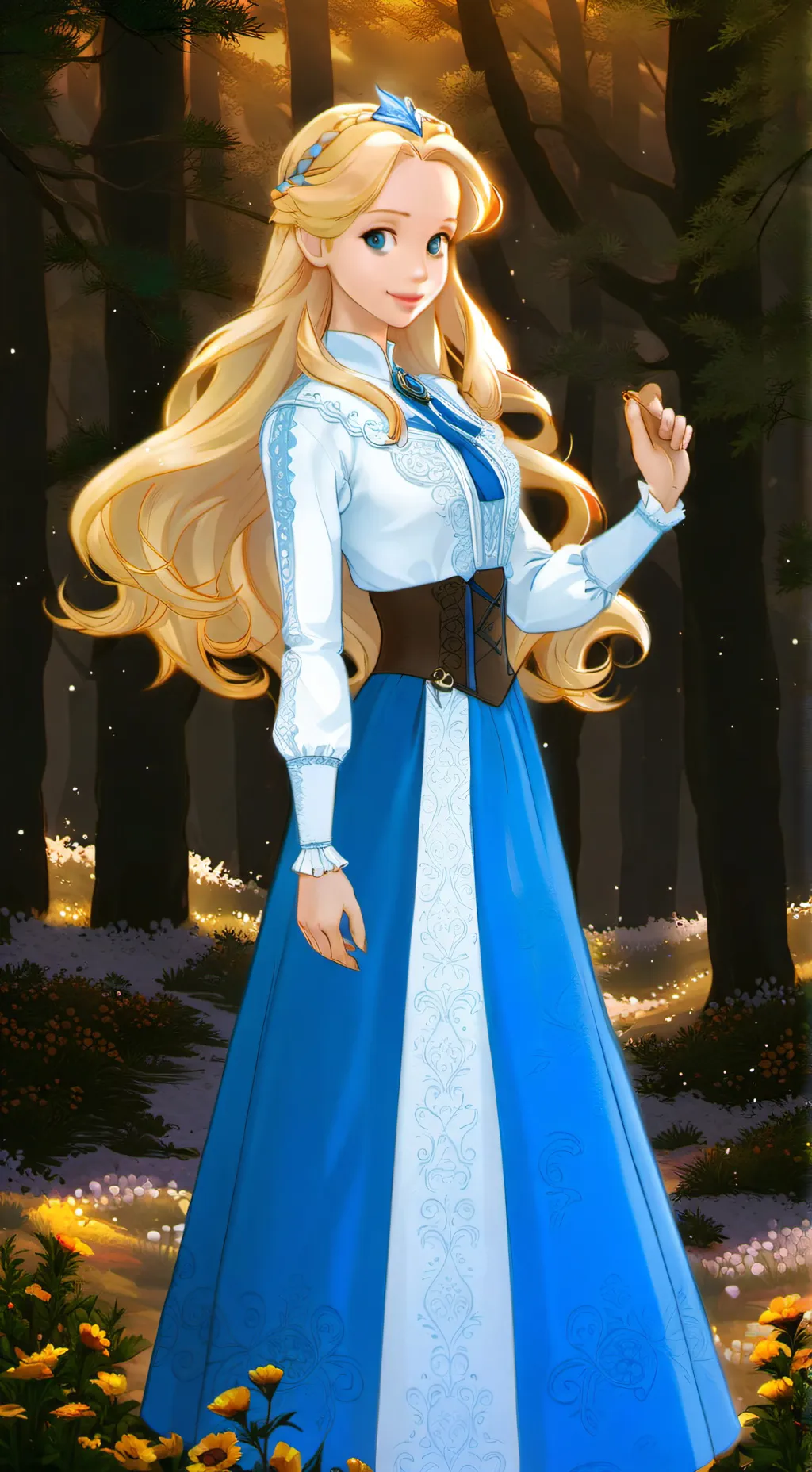 ai character: alicia background