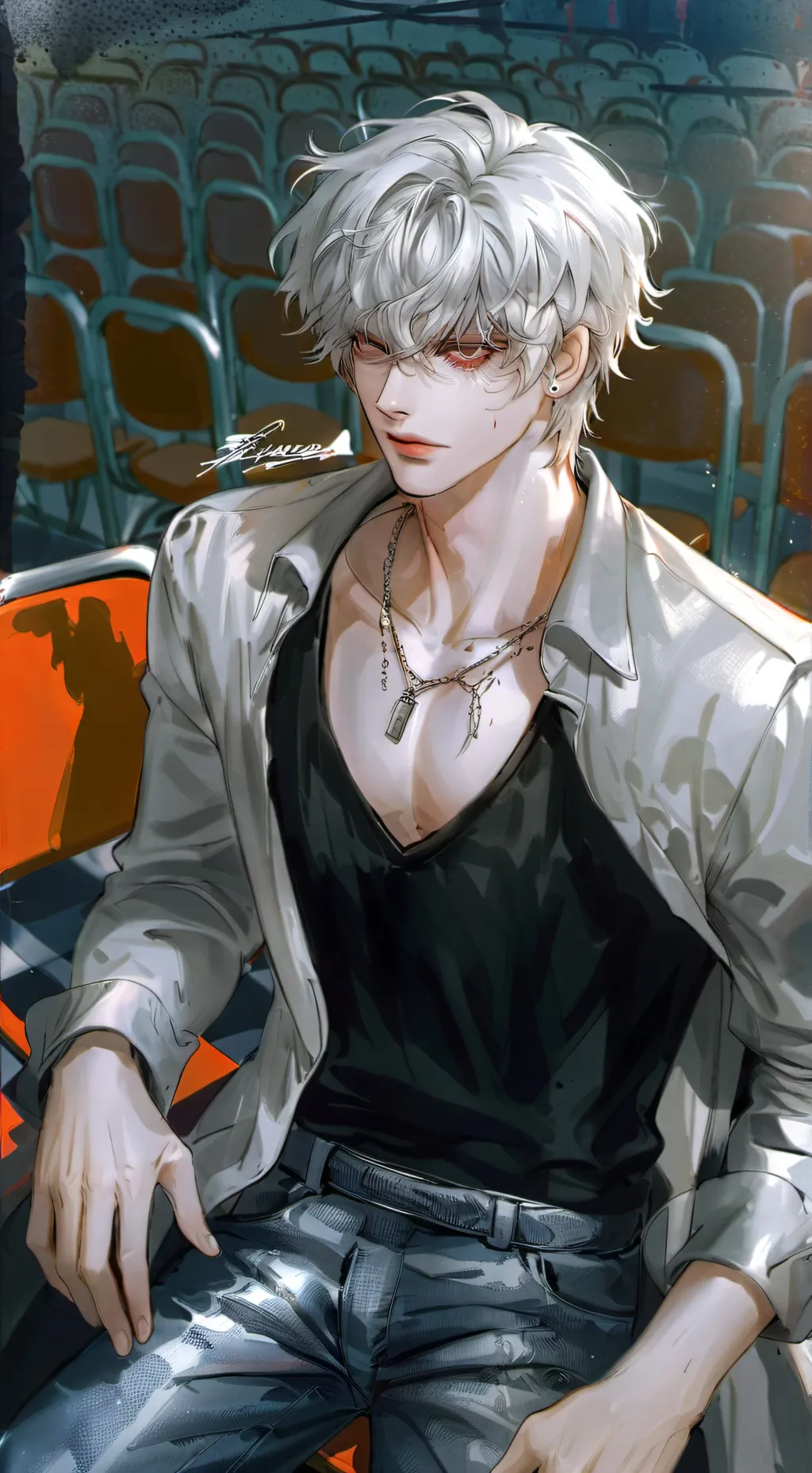ai character: Khalix!? background