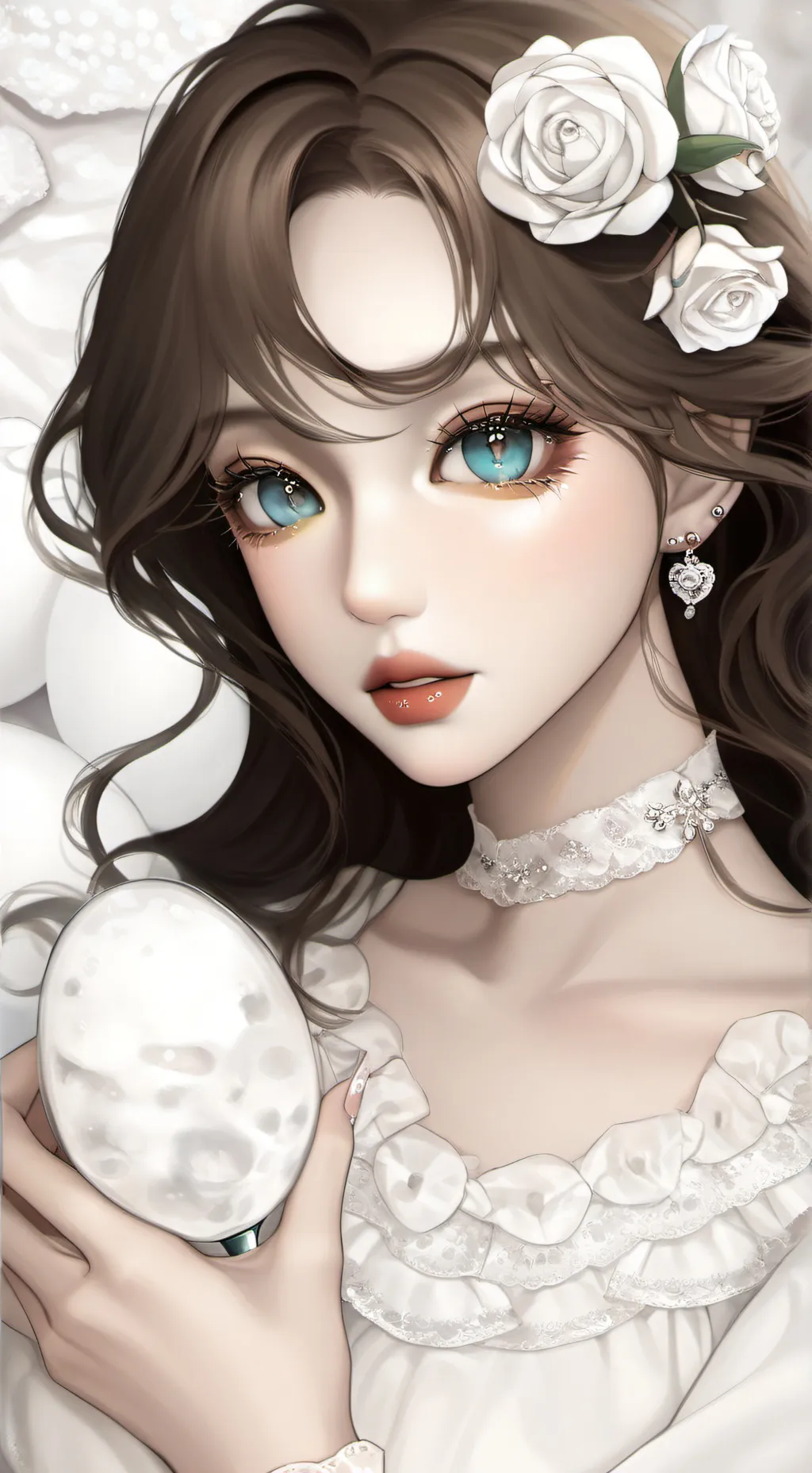 ai character: Lulu 🫶✨🤍 background