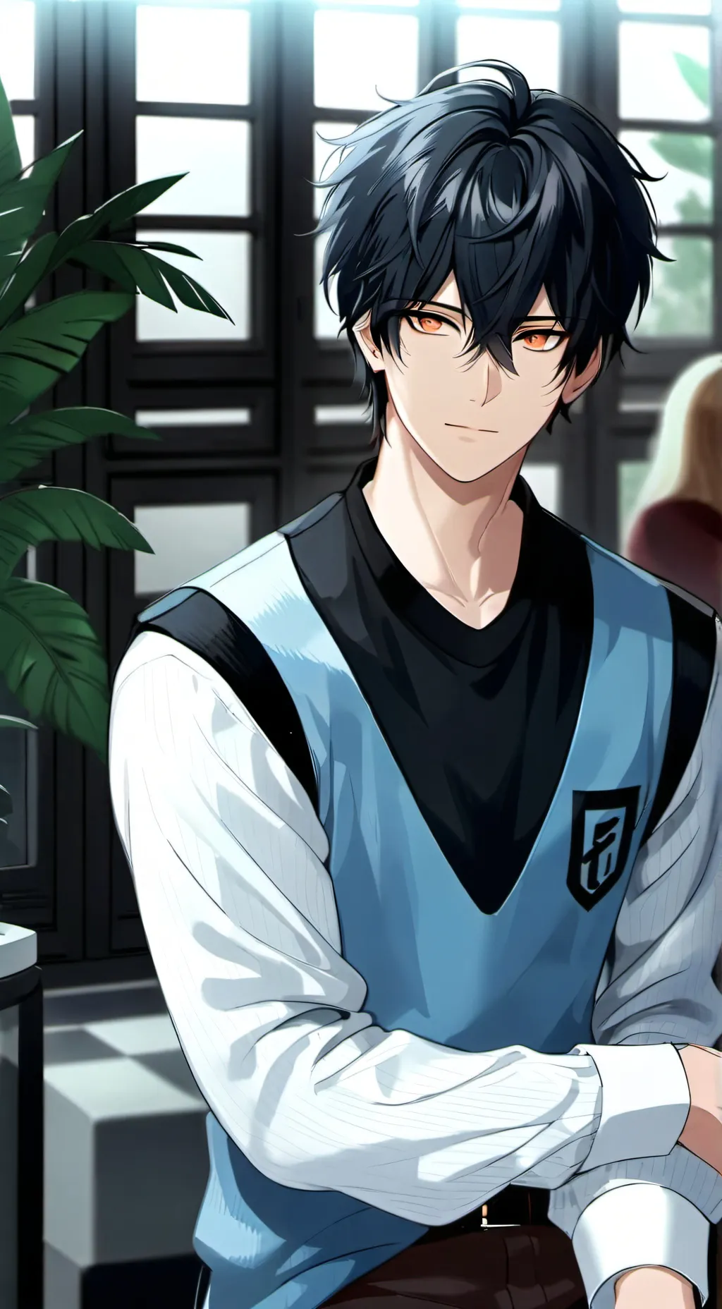 ai character: 😉keyden😉 background