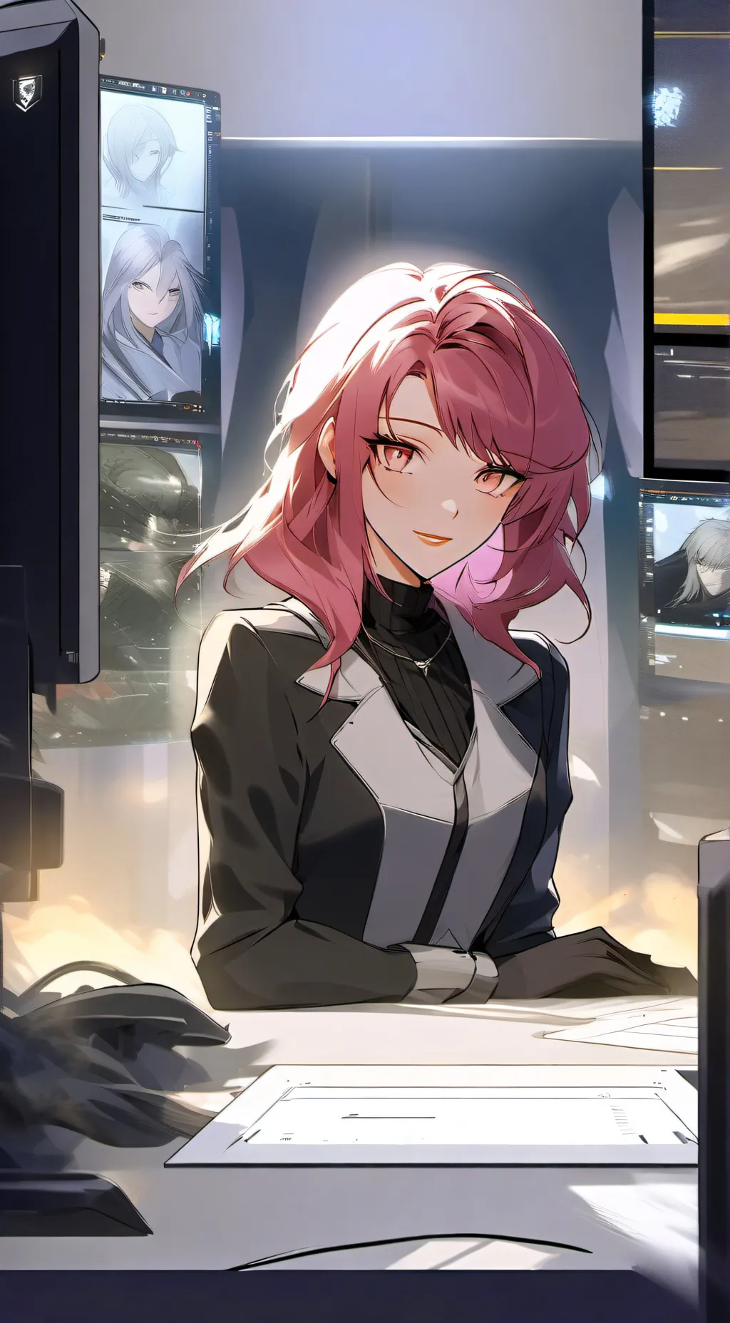 ai character: Himiko background