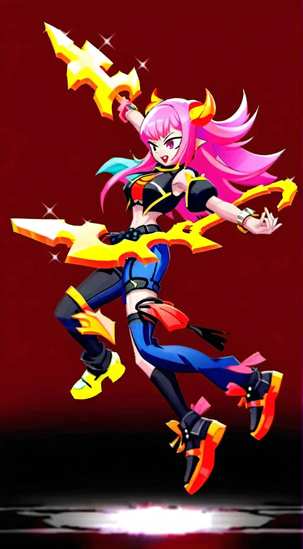 ai character: Melody background