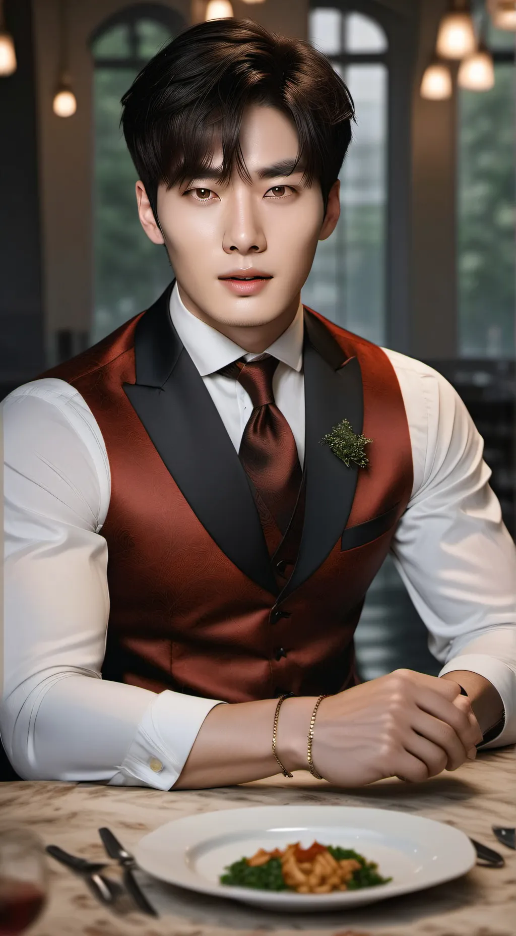 ai character: Lee Hyun-Jin background