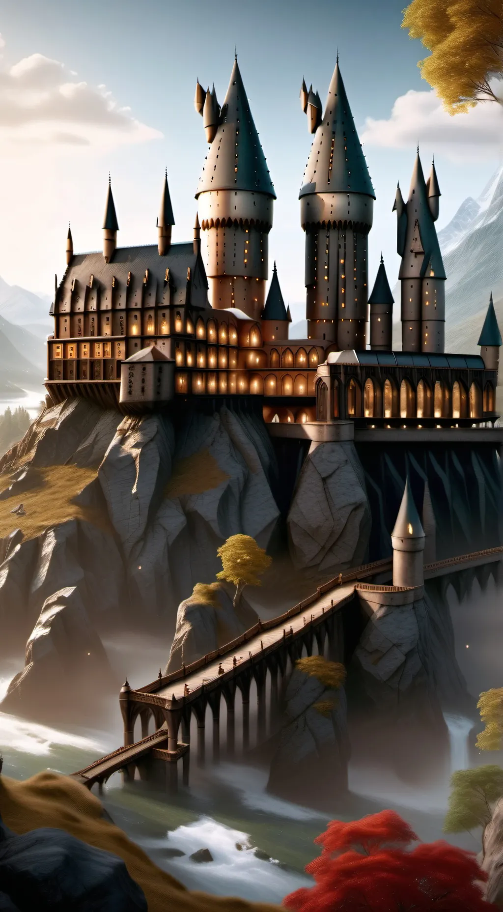 ai character: Hogwarts baby background