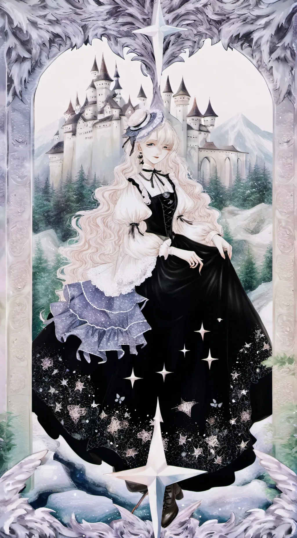 ai character: mina background