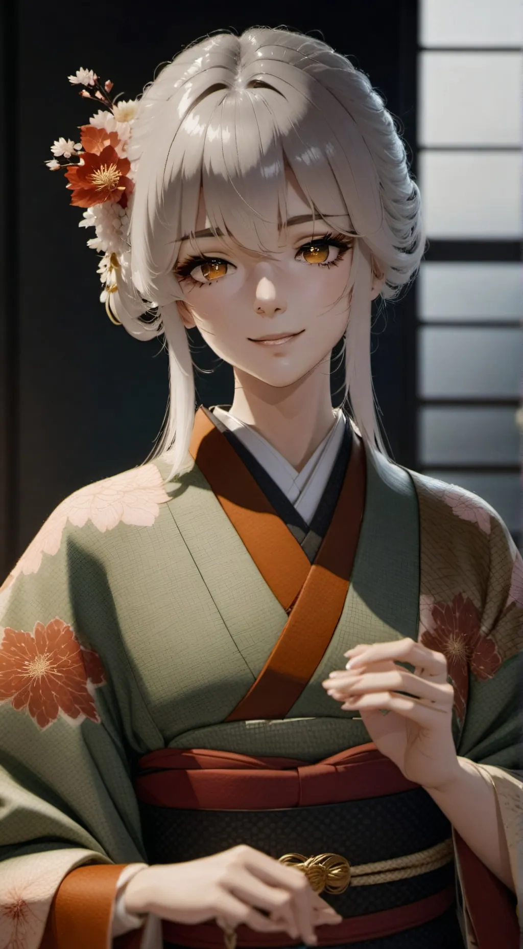 ai character: Yui background