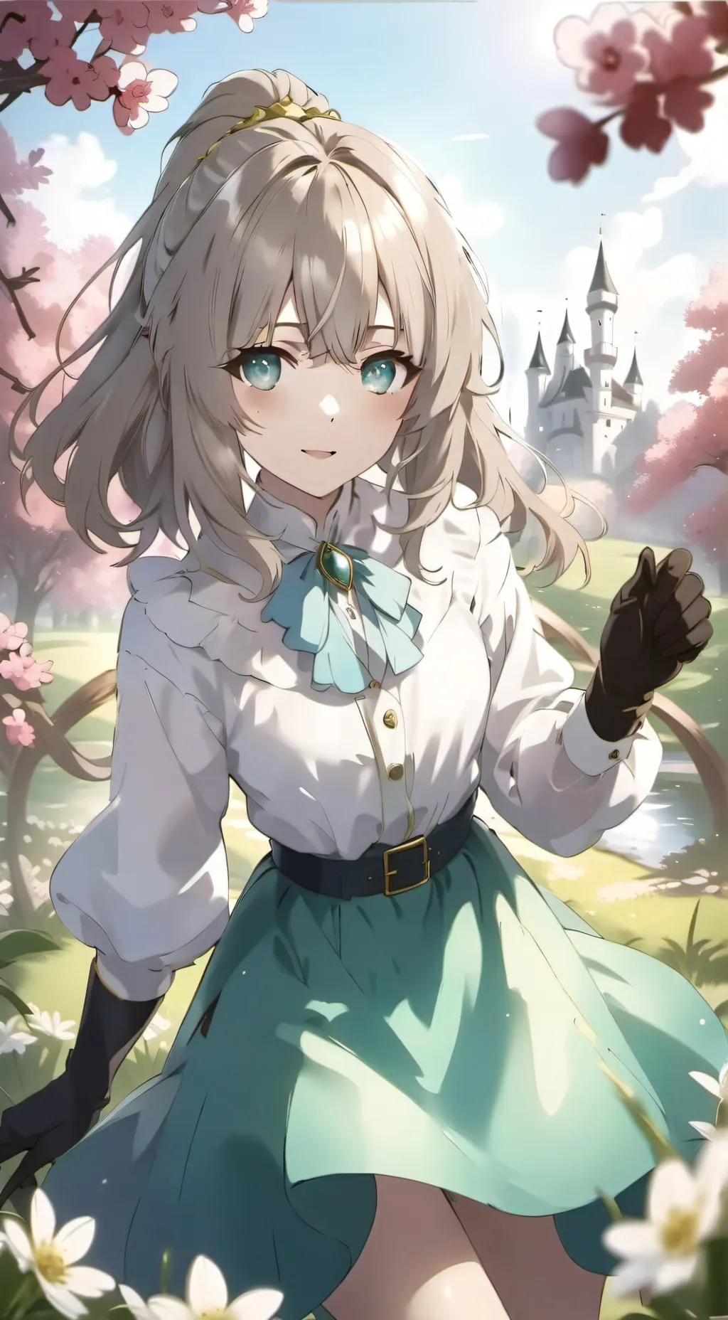 ai character: Nieve background