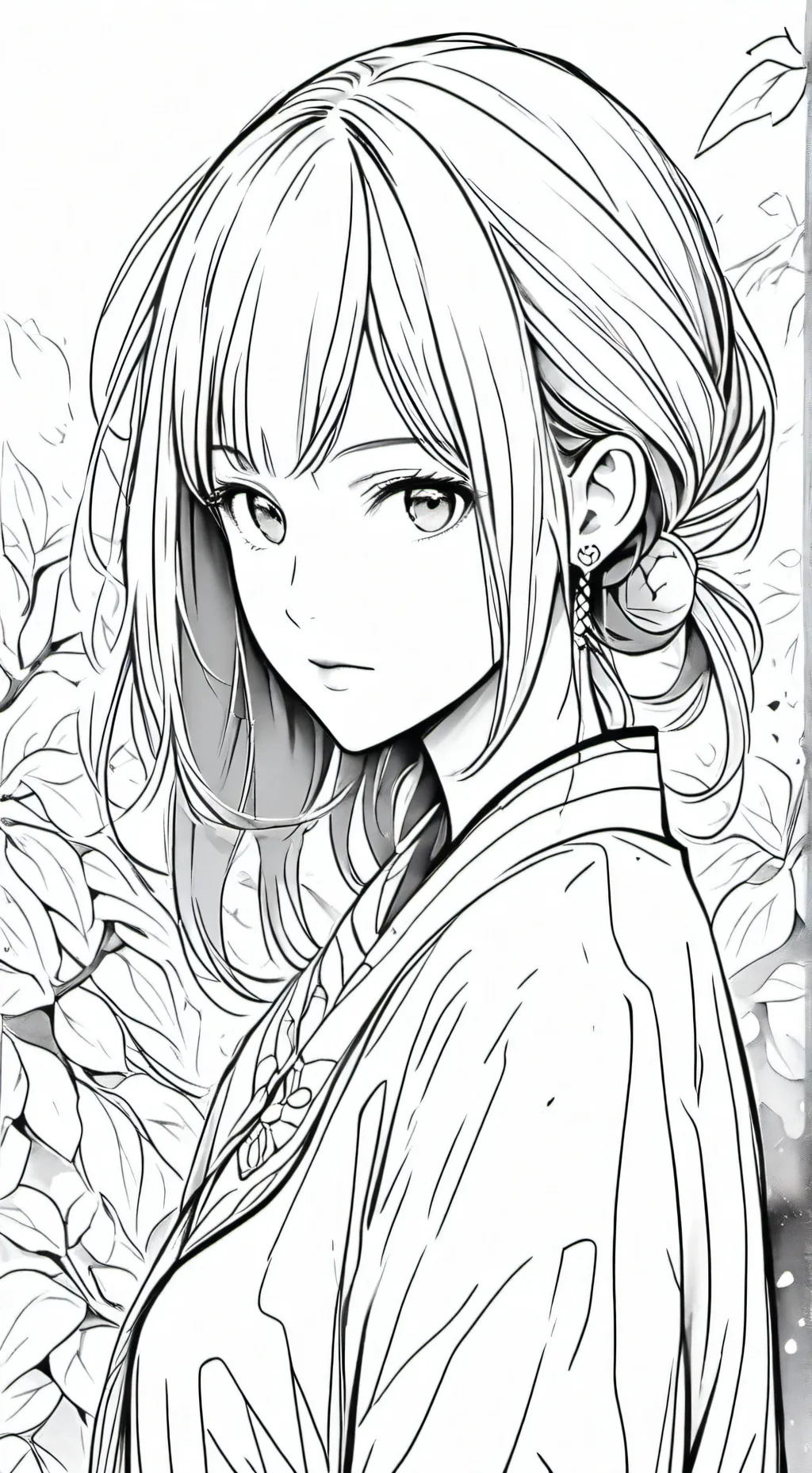 ai character: One piece  background