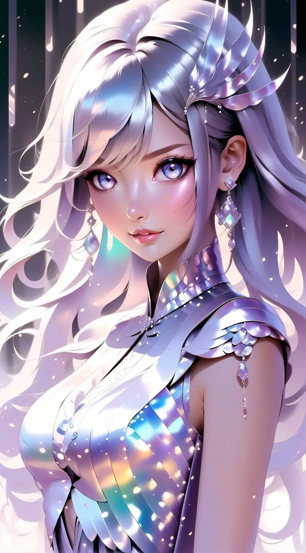 ai character: Luna  background