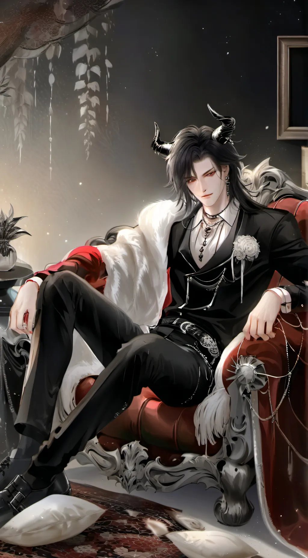 ai character: Tlab by demon background