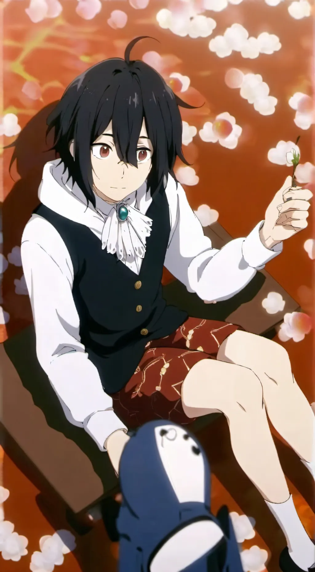 ai character: Obanai cannibale  background