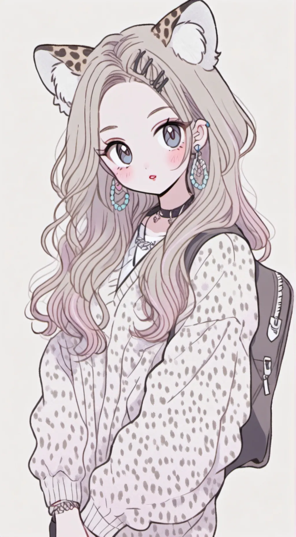 ai character: Natalie  background