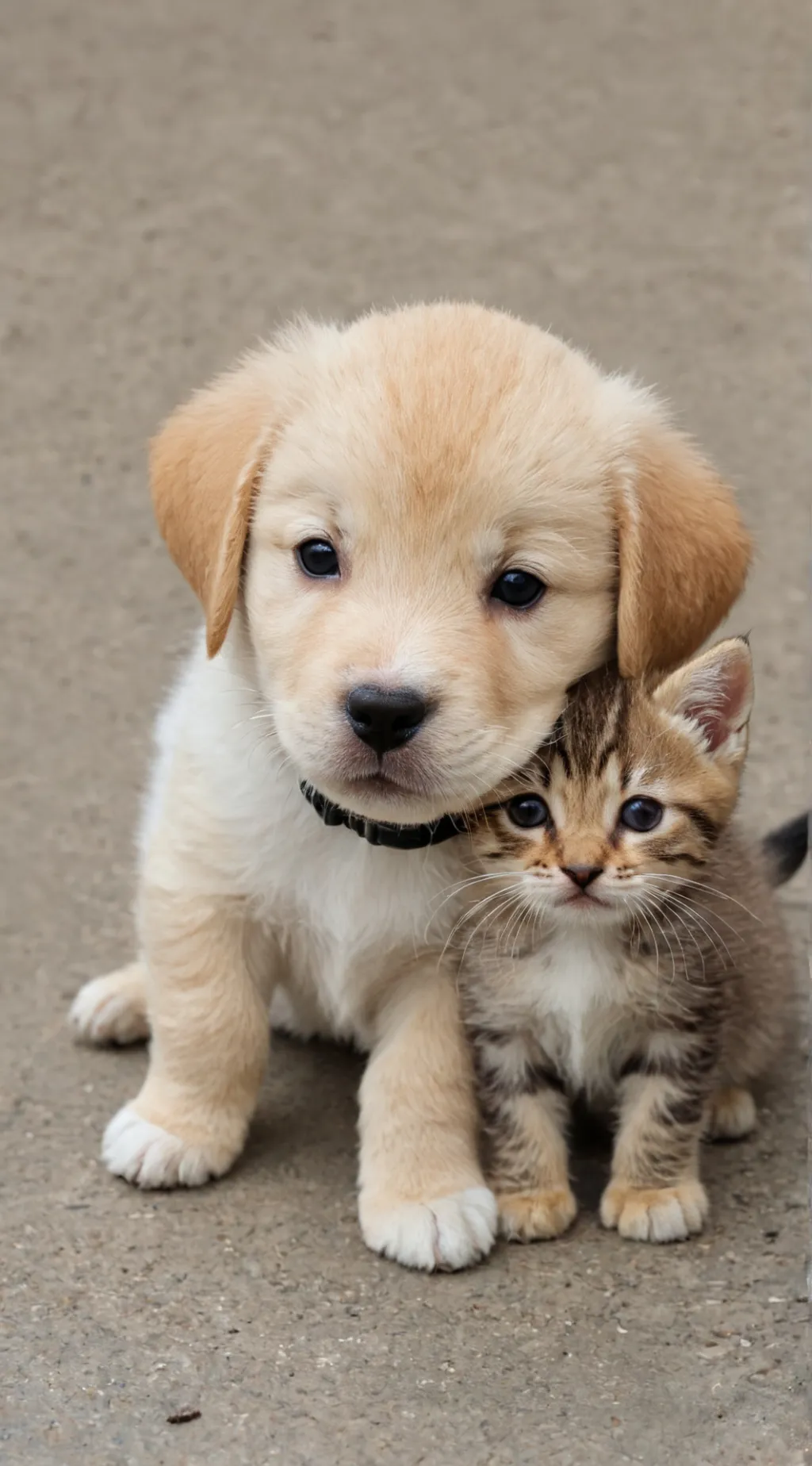 ai character: A cat and a dog  background